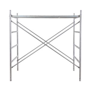 China Scaffolding Manufacturers CANADA LOCK Q235 Hot Dip Galvanized Ladder Frame