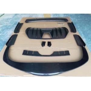 For Ferrari F430 Body Kit F430 Upgraded HAMANN Style Front Shovel Diffuser