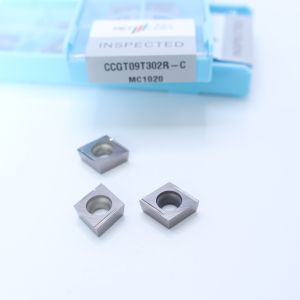 Quality Carbon Steel Workpiece CCGT06 CCG09 Cermet Turning Inserts With Finish And C Finish Chip Breaker For CNC Machining for sale