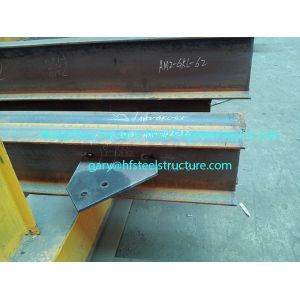 Fabricating Pre Engineered Commercial Steel Buildings With H Section Pillars /