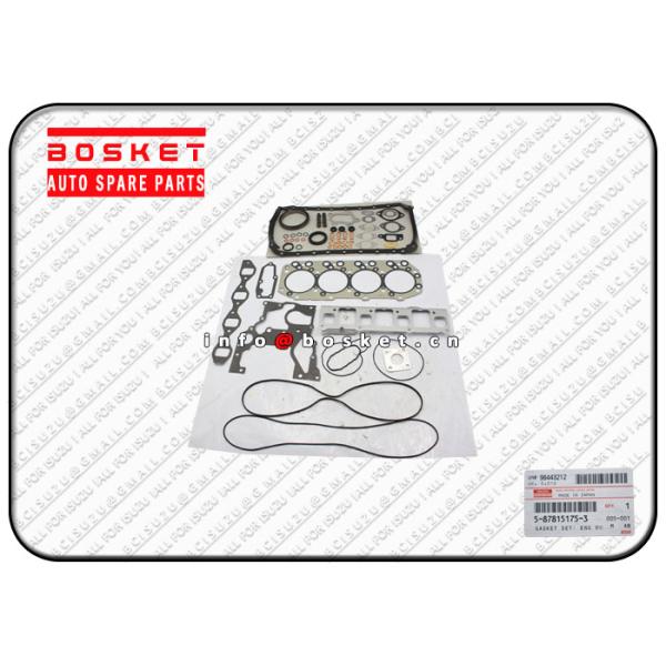 ISUZU 4JB1T NKR 5878151753 5-87815175-3 Engine Overhaul Gasket Set