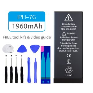 Li - Polymer Apple Iphone 7 Battery 1960mAh Capacity With CE/ROHS/FCC Certification
