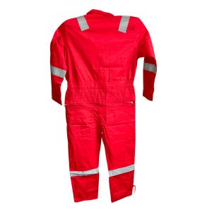 High Gloss Reflective Strip Breathable Jumpsuit Protective Work Clothes