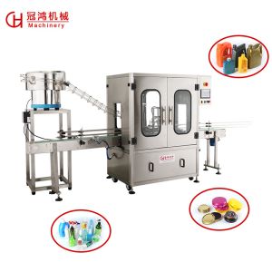 2000*1400*2380mm High Speed Automatic Plastic Bottle Screw Capping Machine for