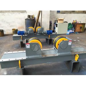 40T Conventional Tank Turning Rolls , Bolt Adjustment Pipe Welding Rollers