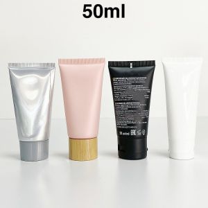 Body Butter Matte Black Cosmetic Squeeze Tube 4oz 8oz 10oz