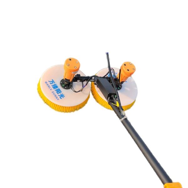 Buy Solar Panel Protection Double-Disc Rolling Brush with 7.5 M Handle Country Wuxi City at wholesale prices