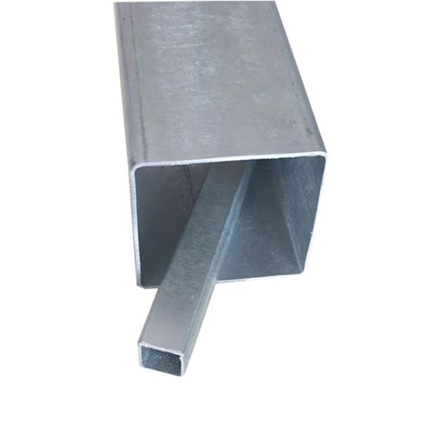 Buy Fluid Structural 20*20mm Galvanized Steel Square Tube Zinc Coated at wholesale prices