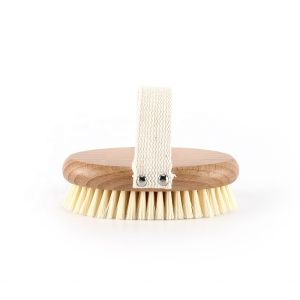 Abeis Long Sisal Dry Brushing Hand Massage Brush For Exfoliation