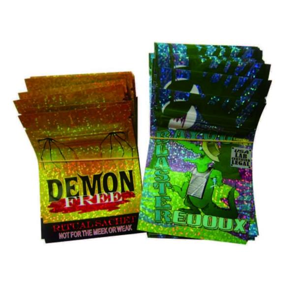 Buy Wholesale custom printed small foil spice incense bags from China at wholesale prices