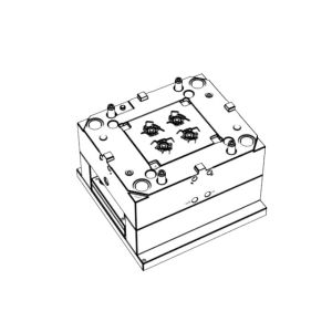 OEM / ODM ： Precision Injection Molding & VR Transparent Knob Control Shaft (1*4