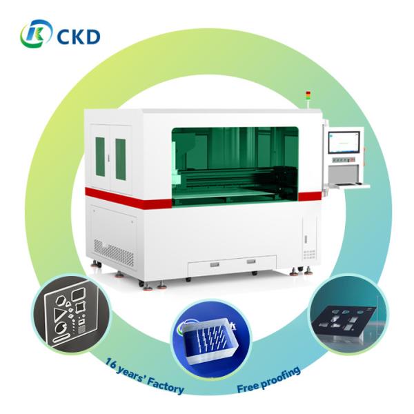 Buy 100W Infrared MOPA Laser Glass Drilling Machine 1500Kg With 250-450um Focusing Depth at wholesale prices