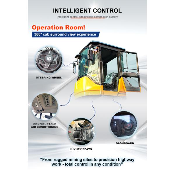 Made in China Mini 8 Ton Road Roller Single Drum Vibratory Compactor