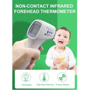 Non contact ir thermometer wireless Infrared Forehead Baby Thermometer