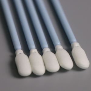 Polyurethane Handle Industrial Use Clean Sponge Foam Tip Swab For Keyboard