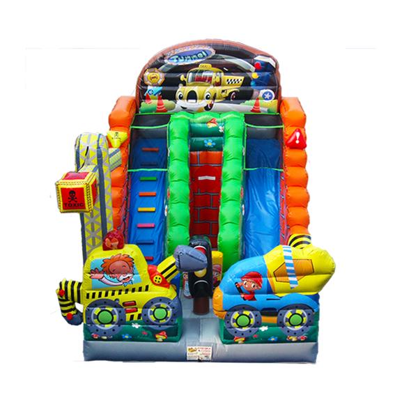 Buy Toxic Children Fun Park Inflatable Slide For Rentals at wholesale prices