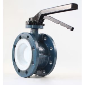 EN593 Hydraulic Ubber Seated Cast Iron Butterfly Valves