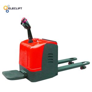 Polyurethane Tires Full Electric Pallet Truck for Warehouse 24V/1.2KW 550/685Mm