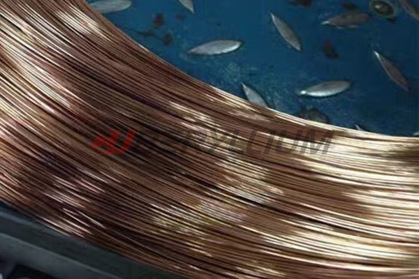 CuBe2Pb Leaded Beryllium Copper Wires 1/2 Hard 0.05-0.3mm