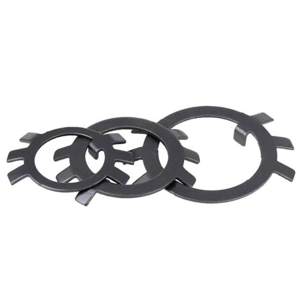 Carbon Steel Black Tab Lock Washer Stop Washer For Slotted Round Lock Nuts