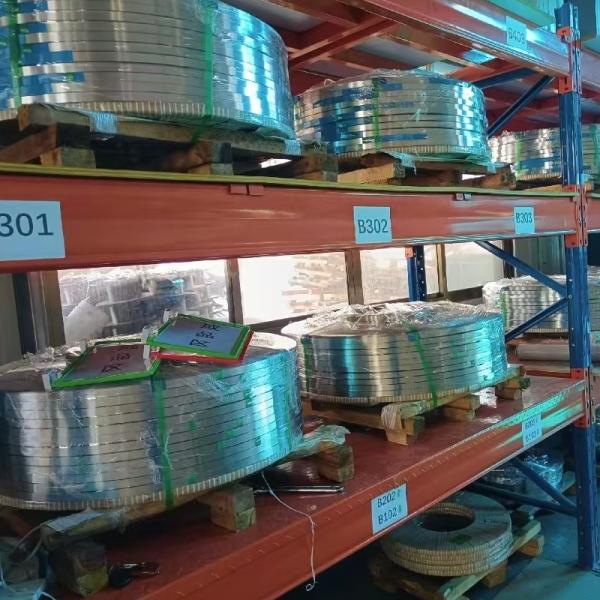 Buy TISCO 430 Stainless Steel Strips / SS Roll 0.4mm X 4mm Width SS Belt at wholesale prices