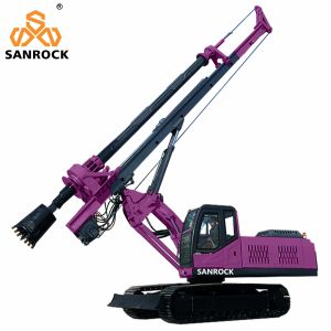 Hydraulic Rotary Drilling Rig Machine Construction Engineering