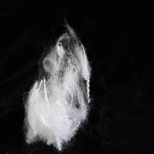 Virgin Polyester Staple Fibers White Eco-Friendly PSF Customizable Crimp