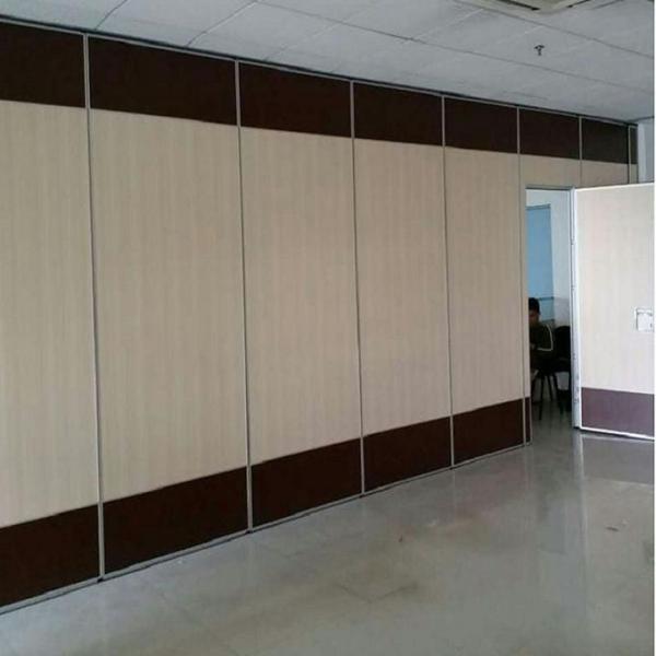 Modern MDF + Aluminum Movable Sliding Partition Walls / Acoustic Room Dividers