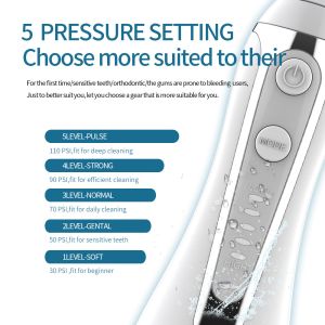 Dental Care Water Flosser Portable Mouthwash Deep Cleaning 300ml