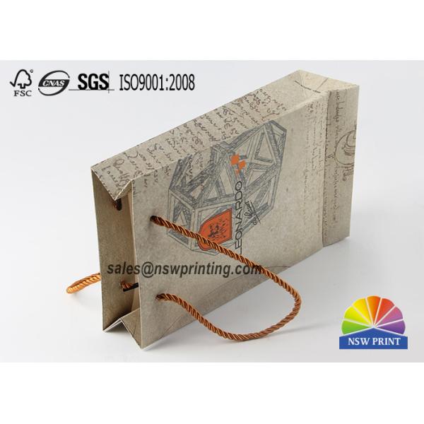 Matt Lamination Handcraft Fashion Atr Paper Gift Bag 4 Color Printing