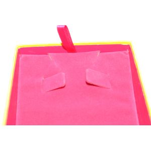Fancy Jewellery Packaging Boxes For Valentine Gift, Pink Rigid Paper Gift