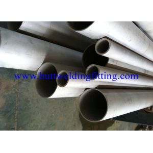 ASTM A312 Duplex SS Pipe , Thin Wall Stainless Steel Tubing 6mm-630mm Diameter