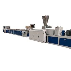 PVC Trunking Profile Extrusion Line PVC Cable Trunking Making Machine