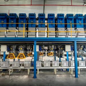 Semi Automatic Rubber Kneader Mixer Dosing Machine Powder Weighing System