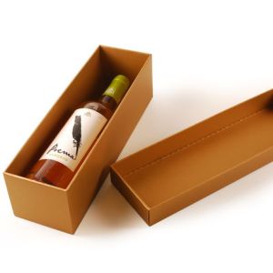 Custom Printing Gold Cardpaper Champagne Gift Box