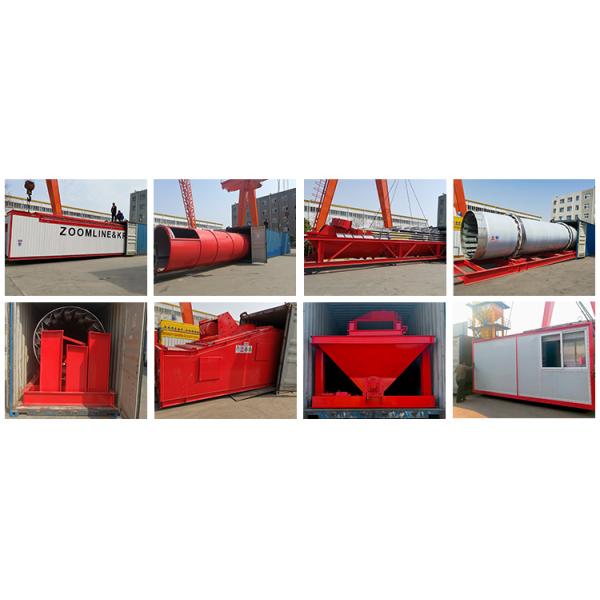 Road construction machinery 20TPH to 120TPH continuous drum mix asphalt plant