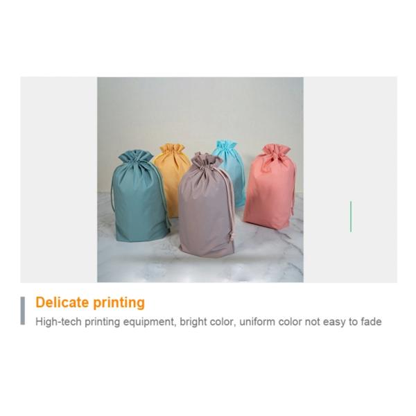 Plastic PE Waterproof Cotton Rope Drawstring Bags W42 x L44cm