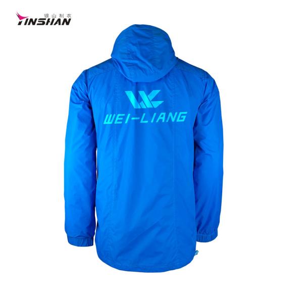 100% Polyester Quick Dry Breathable Workout Sports Fitness Gym Running Men Jacket