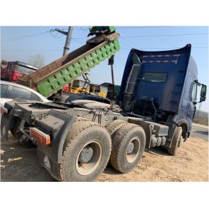 Customized Blue 6x4 Prime Mover , Howo Prime Mover Easily Maintenance