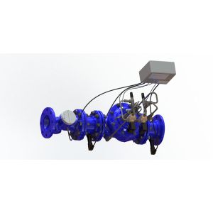 Low Energy Comsumption Pressure Management Valve Reduce Water Leakages