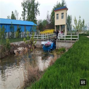 China 2000m2/H Depth 0.6m Lake Water Cleaning Machine Weed Harvester Boat on sale