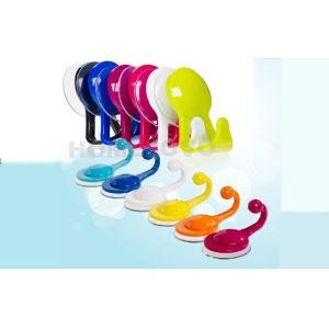 Quality Eco friendly Color small wall coat hooks Yellow Bathroom wall hangers for sale