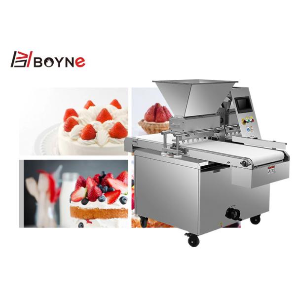 Buy 620mm Belt Width Cake Filling Machines Commercial Bakery Equipment at wholesale prices