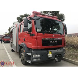 100km/h 4x2 Drive 6 Cylinder Diesel Engine 25 Meter Aerial Ladder Fire Truck
