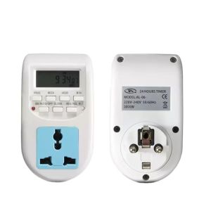 AL-06 Time Switch With Socket EUR/UK PLUG