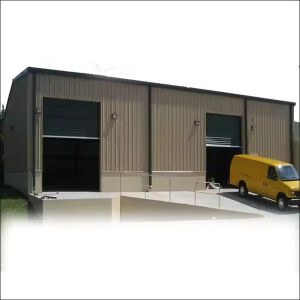 Small Home Use Steel Structure Workshop Storage Shed Customized For Workshops