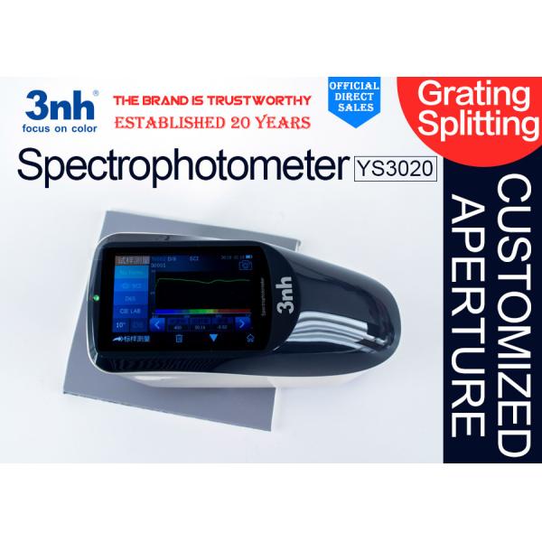 Metal Paint Leather Fabric Tile Portable Spectrophotometer Colorimeter YS3020