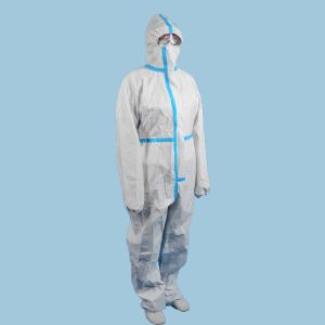 China Protective waterproof disposable coverall on sale