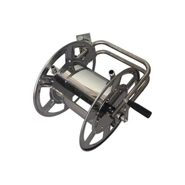 Hosecapacity Up To 200 Feet Of 5/8 Inch Hose Metal Hose Reel Cart Powder-coated