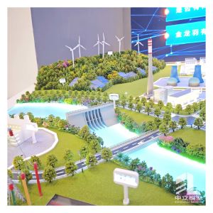 Smart Industrial Architectural Scale Model Eco Friendly City Architecture Model